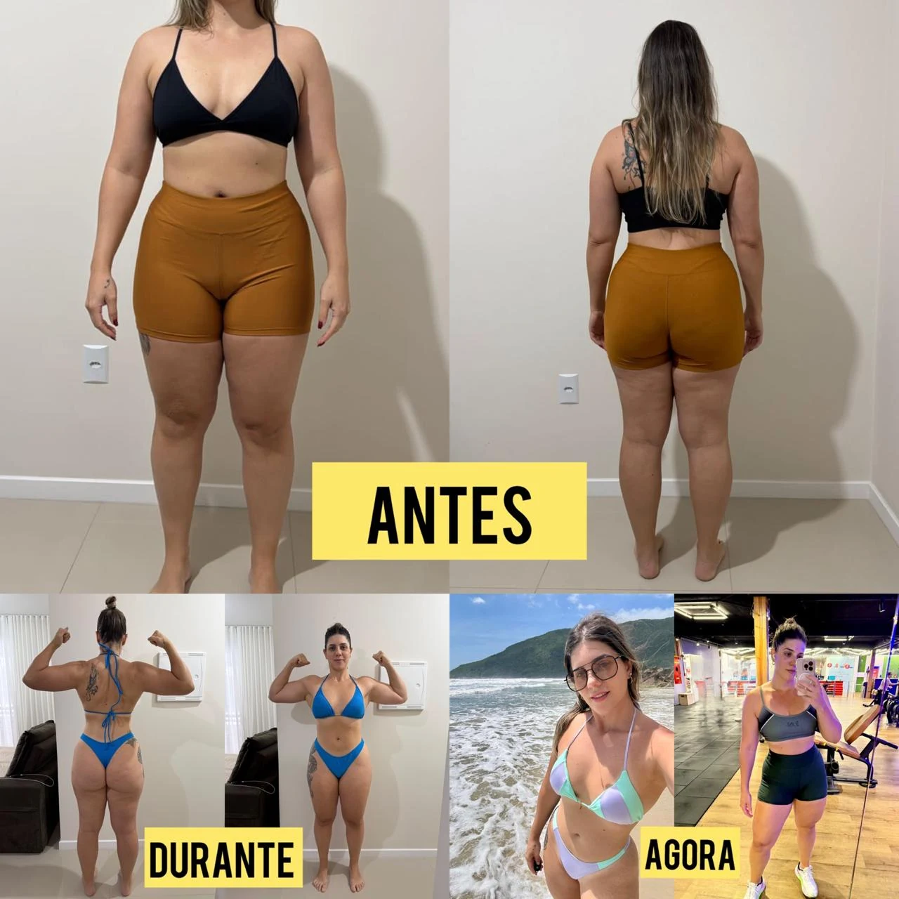 Registro de evolução de aluna